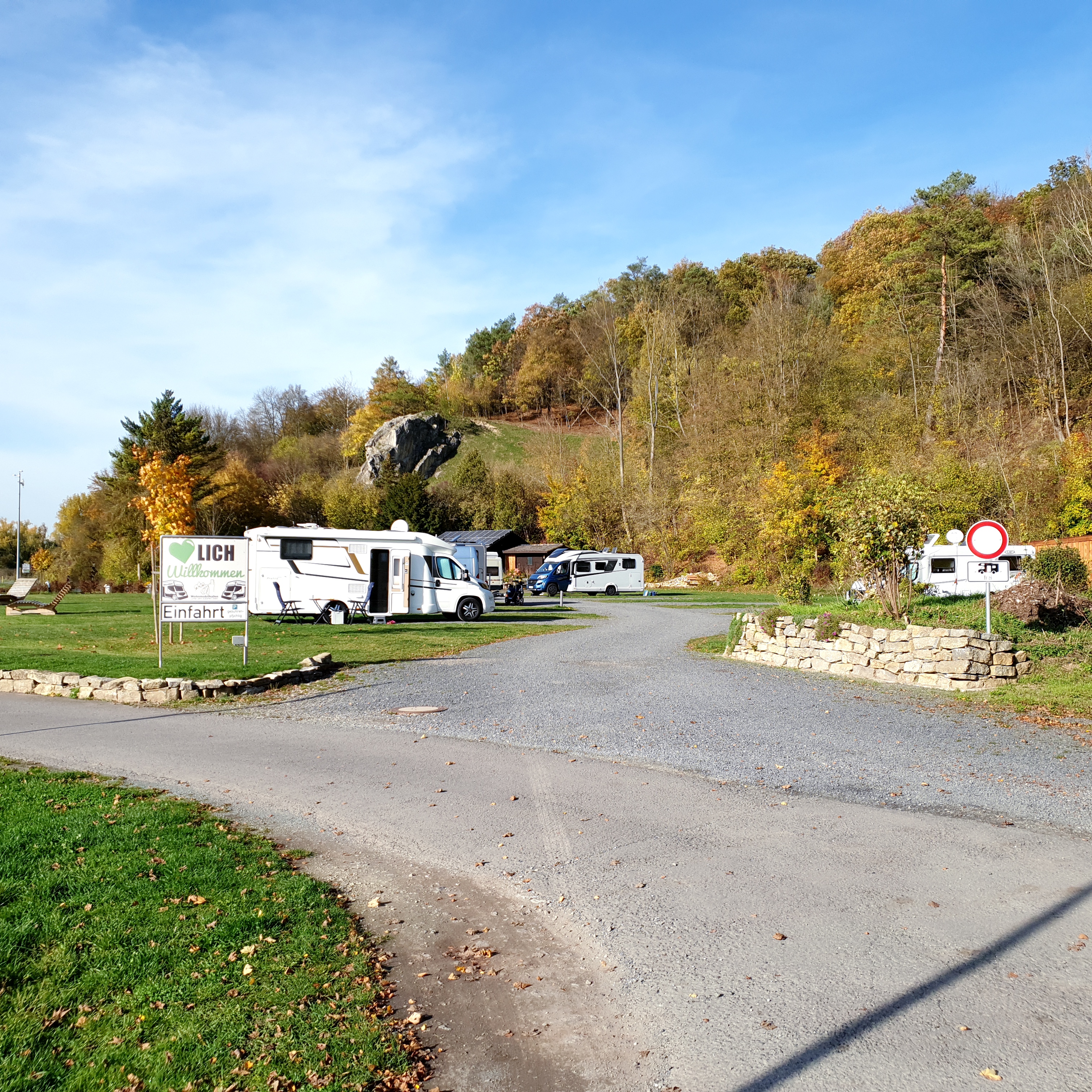 Wohnmobilstellplatz "Unter dem scharfen Stein" in Volkmarsen