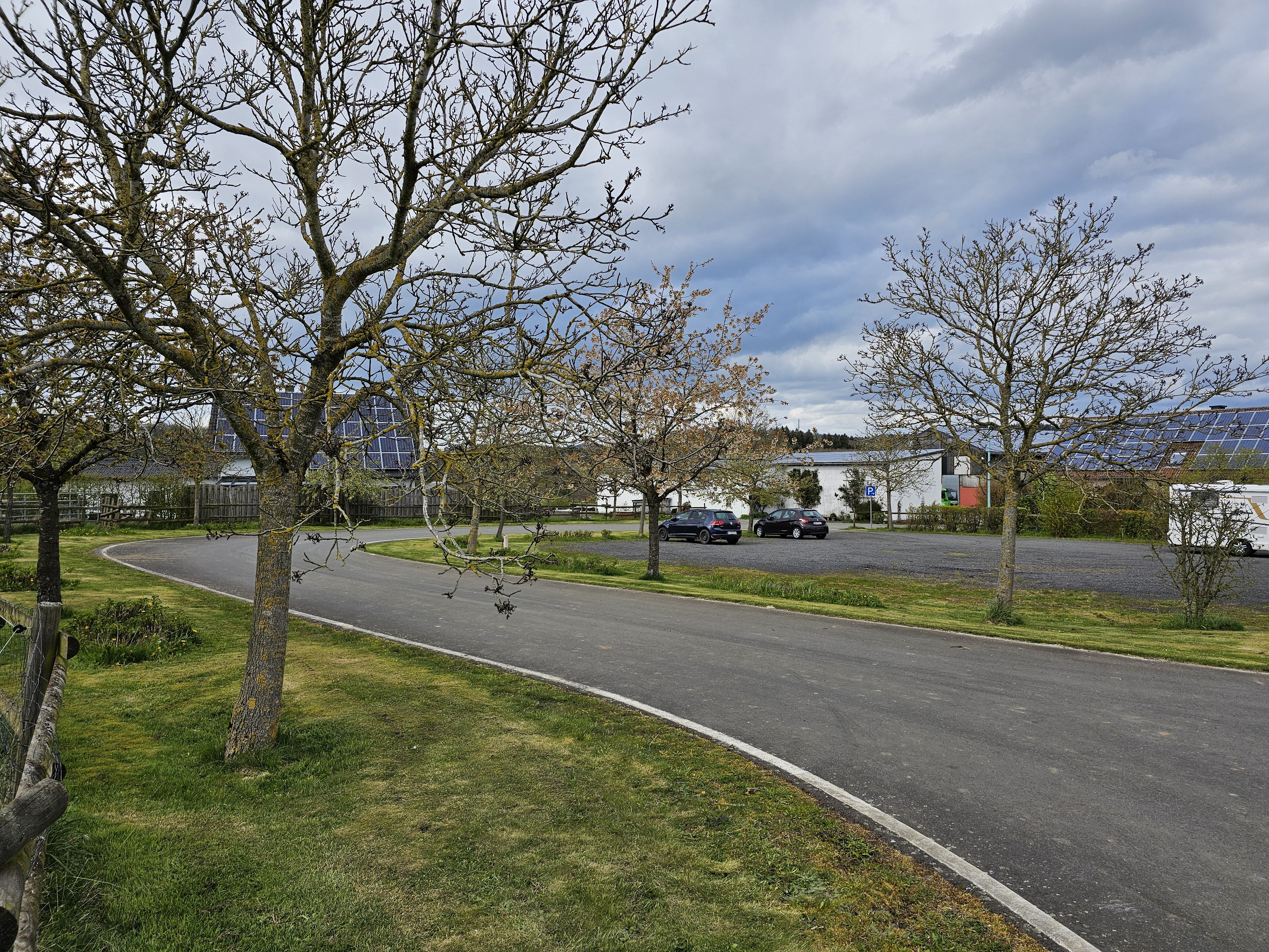 Wohnmobilstellplatz Mechels Hof in der Eifel